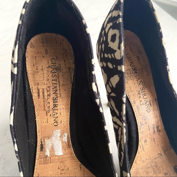 Christian Siriano Tribal Print Heel Size 7 1/2 - Picture 3 of 10